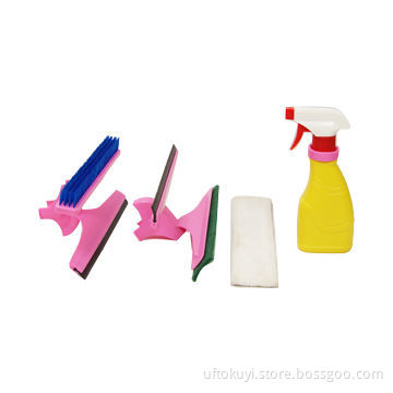 Portable window cleaner, made of ABS + PP material, water-spray function, 300ml water tank